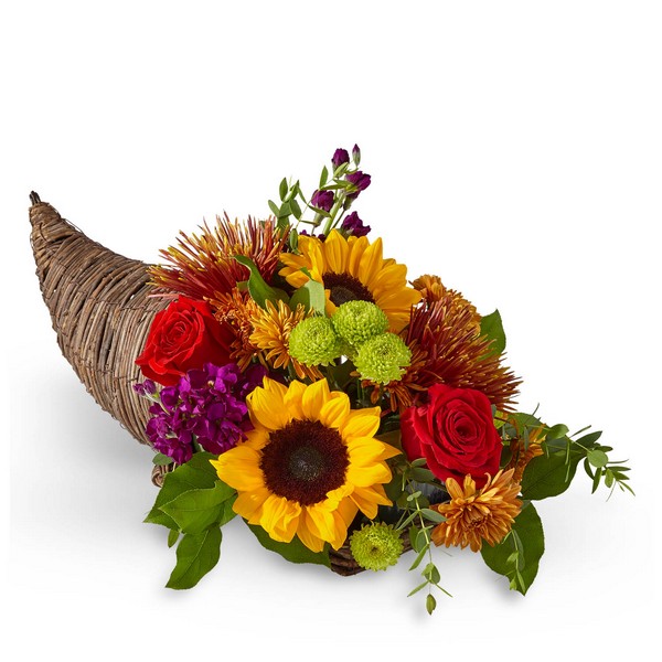 Friendsgiving Cornucopia from Richardson's Flowers in Medford, NJ